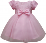 GIRLS CASUAL DRESSES (0232301-1) PINK